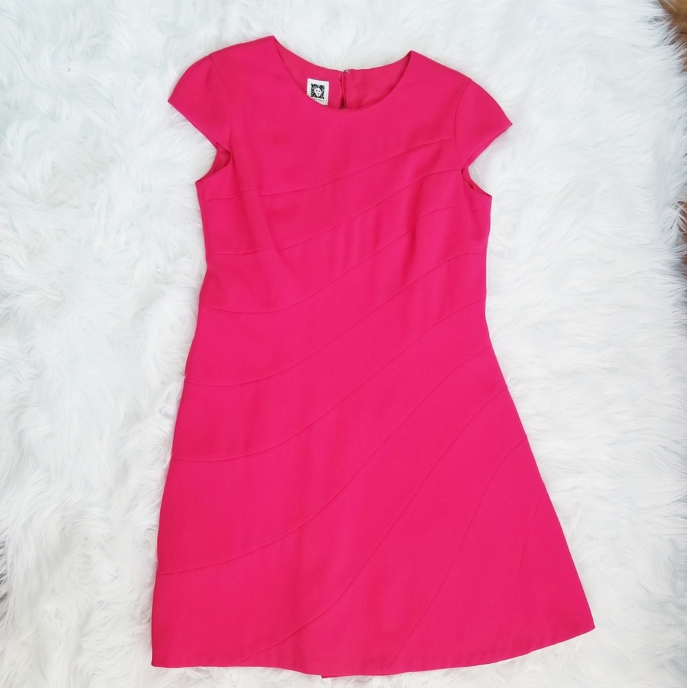 Ann Klien cap sleeved dress